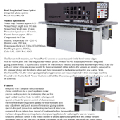 Integrated glue veneer splicer